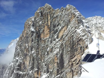 Foto vom Dachsteingletscher