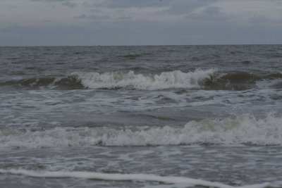 Foto von Ostseewellen am Strand
