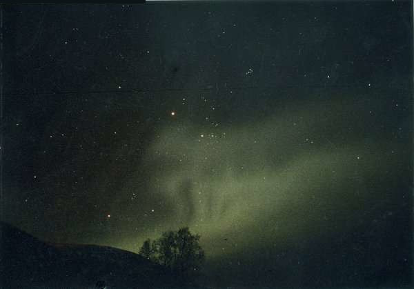 Foto eines Polarlichtes