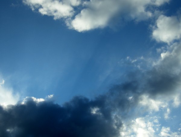 Foto Crepuscular rays