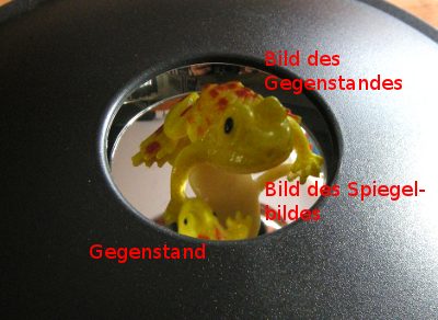 Foto des Bildes, das ein Zauberspiegel erzeugt